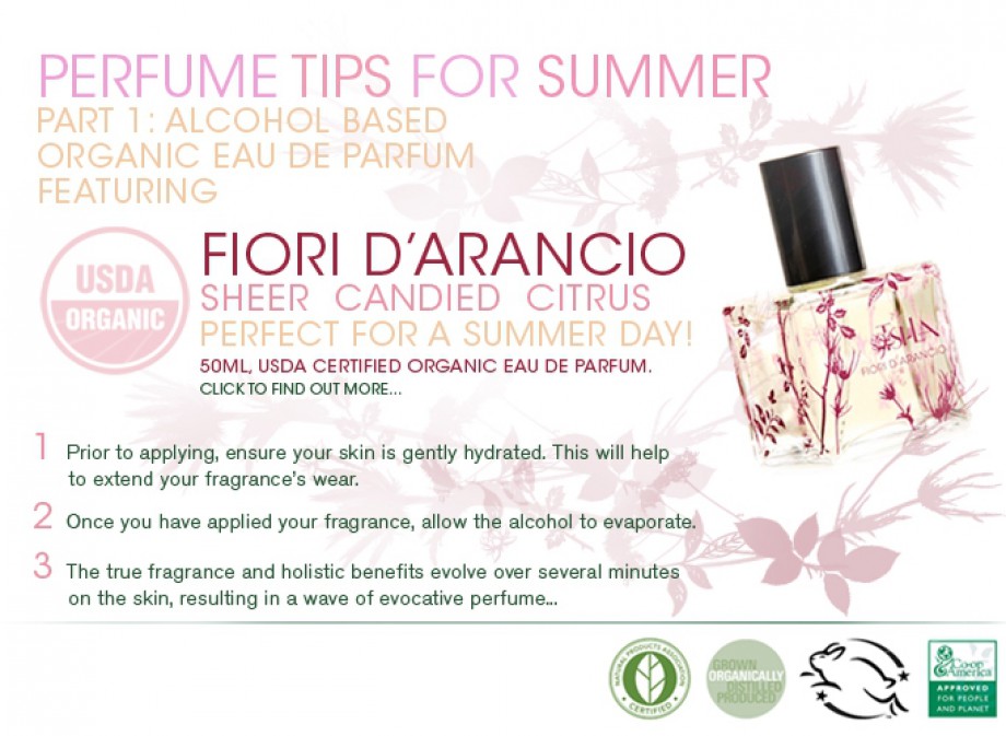 Perfume Tips For Summer